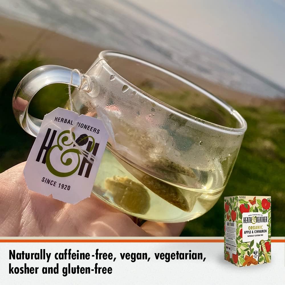 Apple & Cinnamon Infusion 20 Bags - Heath & Heather - Infusion - Eco Natural Products