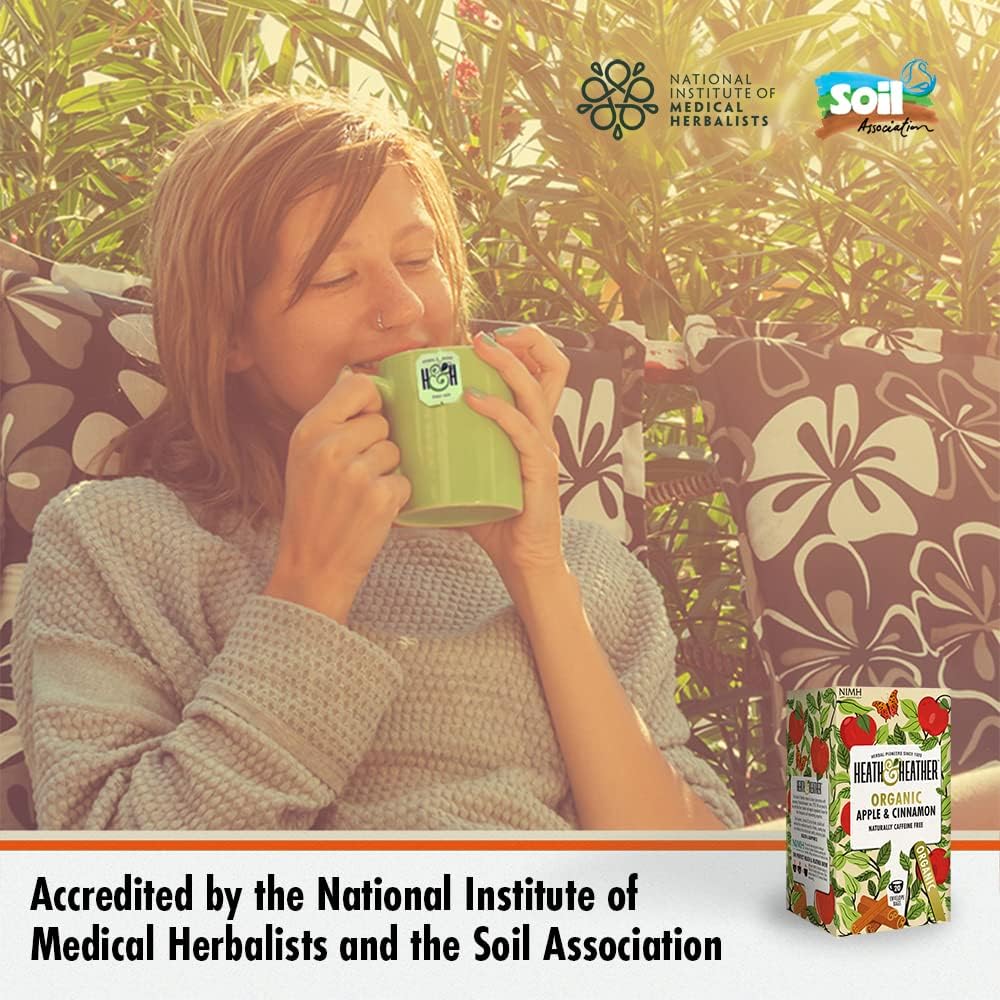 Apple & Cinnamon Infusion 20 Bags - Heath & Heather - Infusion - Eco Natural Products