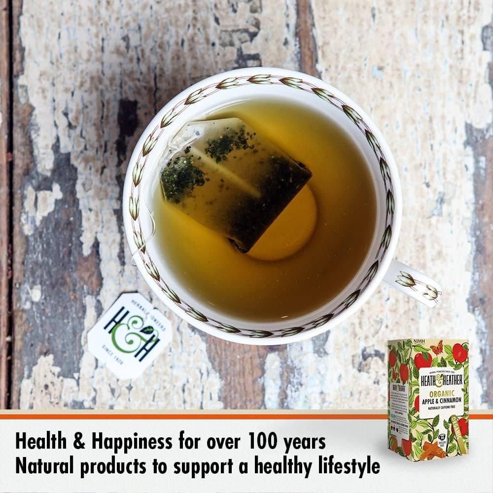 Apple & Cinnamon Infusion 20 Bags - Heath & Heather - Infusion - Eco Natural Products