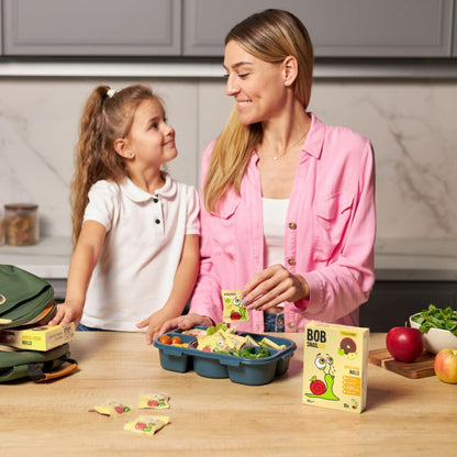 Apple - Pear Fruit Rolls 100g - Bob Snail - Fruit Snacks - Eco Natural Products