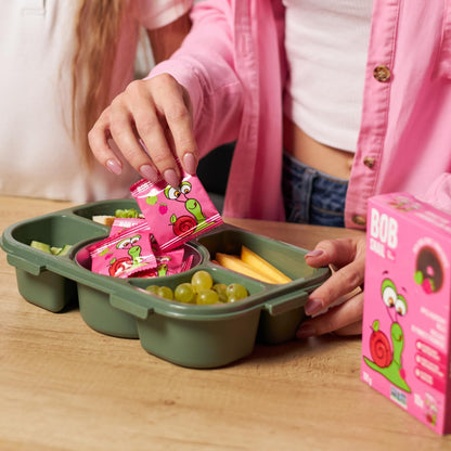 Apple - Raspberry Fruit Rolls 100g - Bob Snail - Fruit Snacks - Eco Natural Products