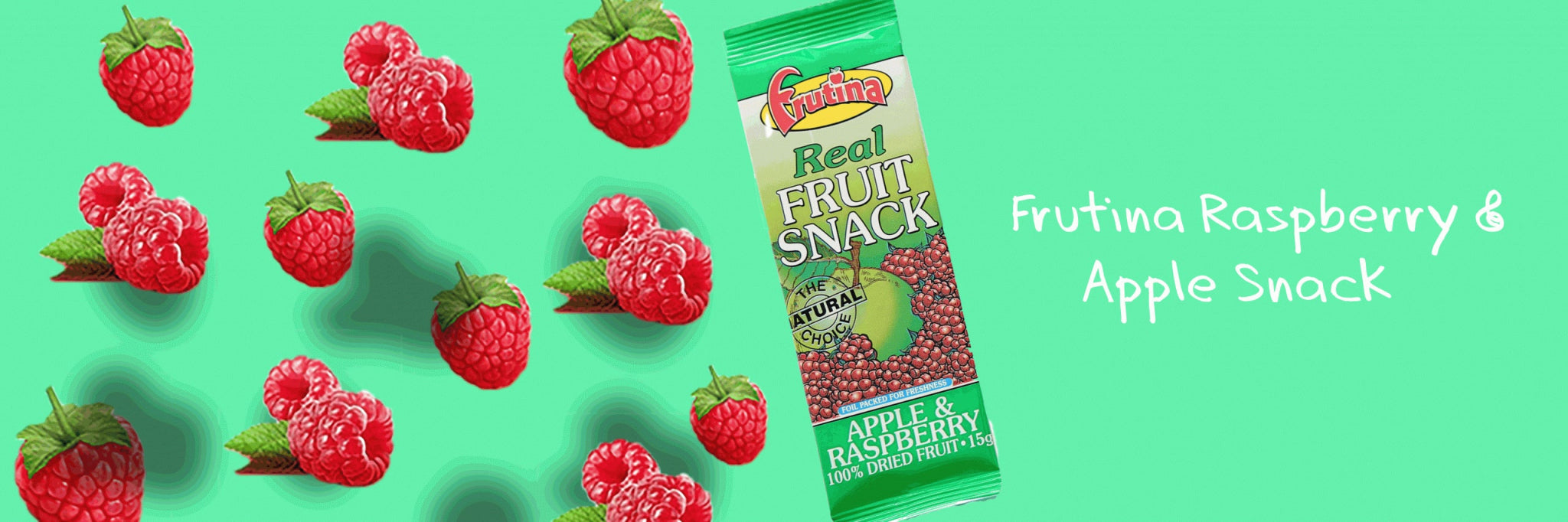 Apple & Raspberry Real Fruit Snack 1515g - Frutina - Fruit snack - Eco Natural Products