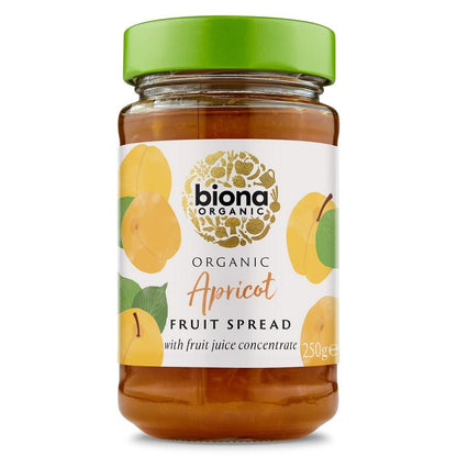 Apricot Spread 250g - Biona - Spreads - Eco Natural Products