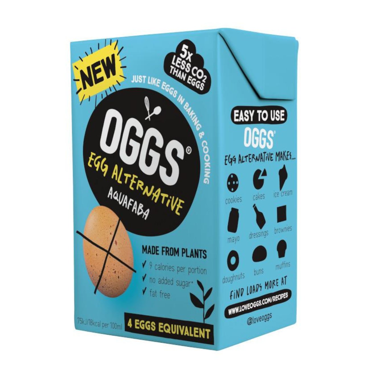 Aquafaba Egg Alternative 200ml - Oggs - Egg alternative - Eco Natural Products