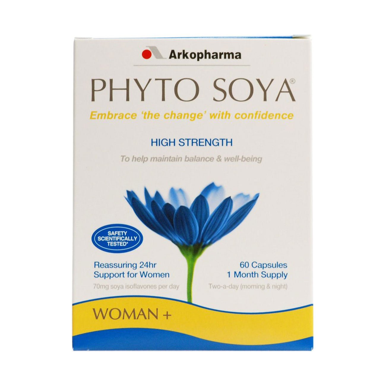 Arkocaps PhytoSoya High Strength 70mg Pack 60 Capsules - Eco Natural Products - Arkopharma - Food Supplement