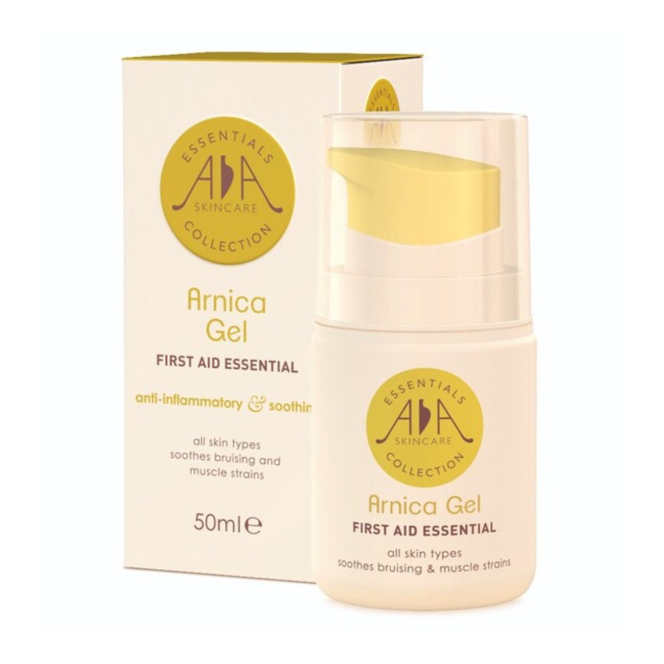 Arnica Gel First Aid Essential Skincare Face & Eye Gel 50ml - Eco Natural Products - Amphora Aromatics - Arnica Gel