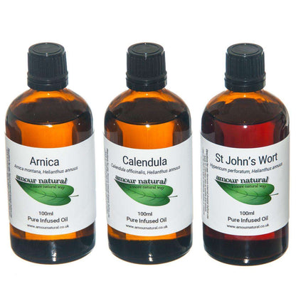Arnica Infused Oil 100ml - Amour Natural - Infused Oil - Eco Natural Products
