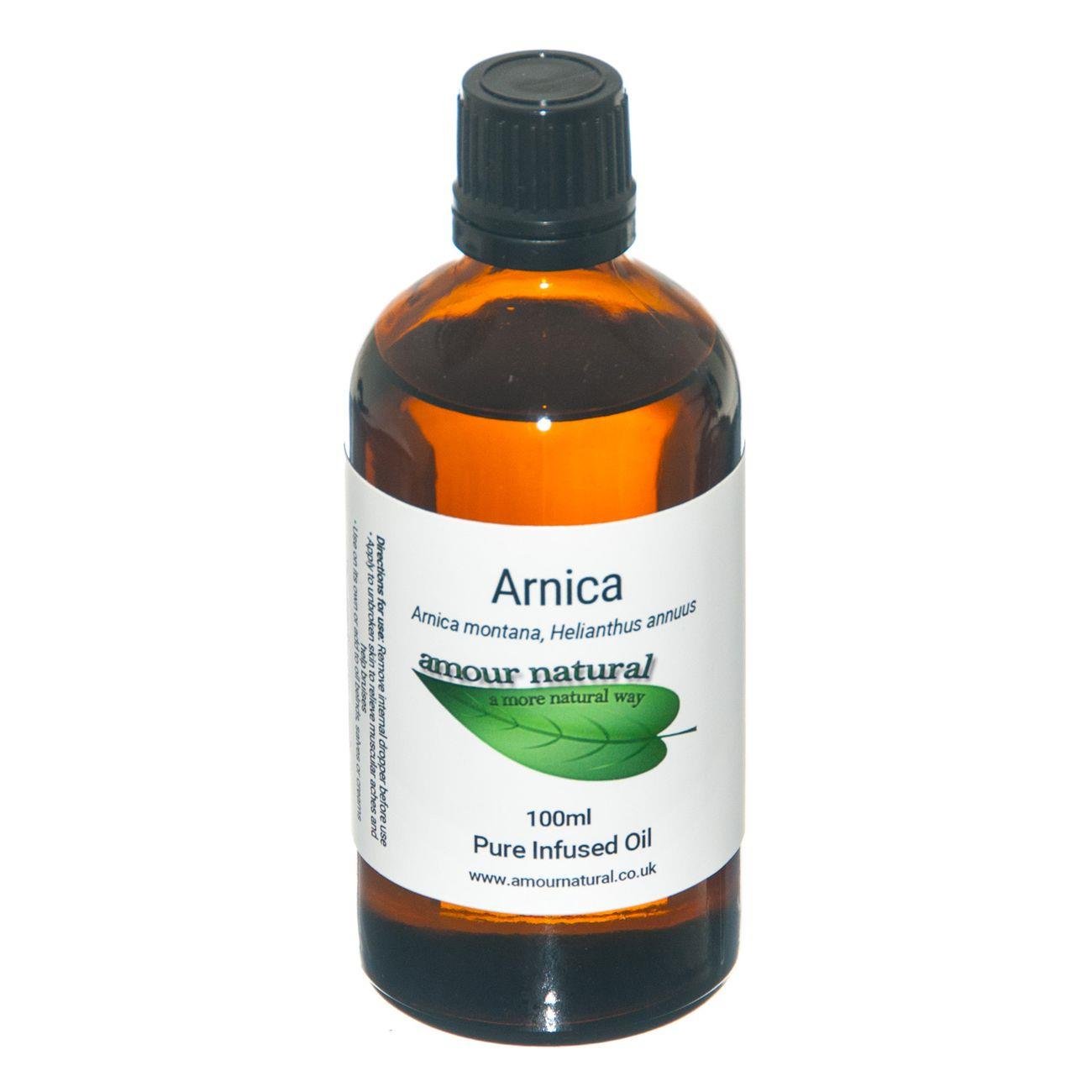 Arnica Infused Oil 100ml - Amour Natural - Infused Oil - Eco Natural Products