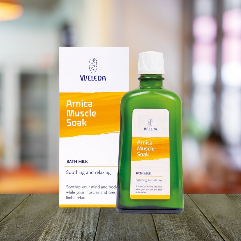 Arnica Muscle Soak 200ml - Weleda - Bath Soak - Eco Natural Products