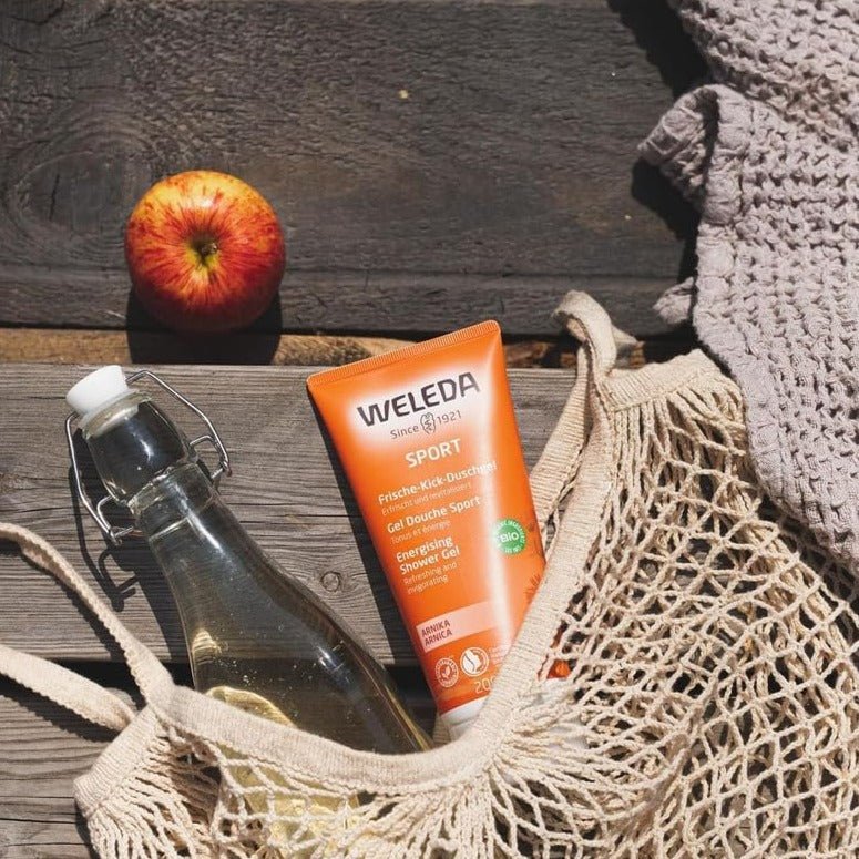 Arnica Sports Shower Gel 200ml - Weleda - Body Wash - Eco Natural Products