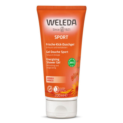 Arnica Sports Shower Gel 200ml - Weleda - Body Wash - Eco Natural Products