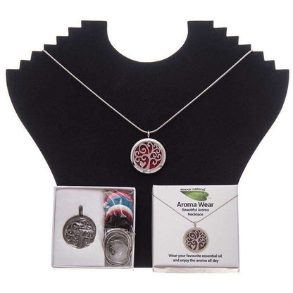 Aroma Necklace in Gift Box Heart style - Amour Natural - Necklace - Eco Natural Products