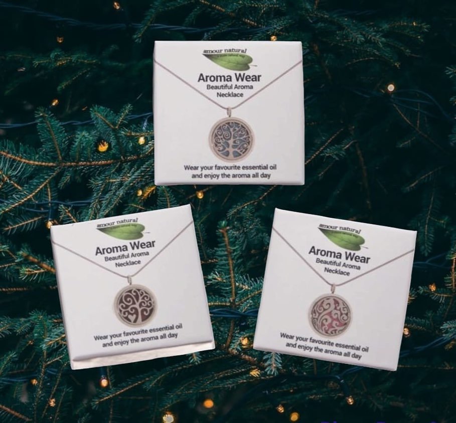Aroma Necklace in Gift Tree Heart style - Amour Natural - Necklace - Eco Natural Products