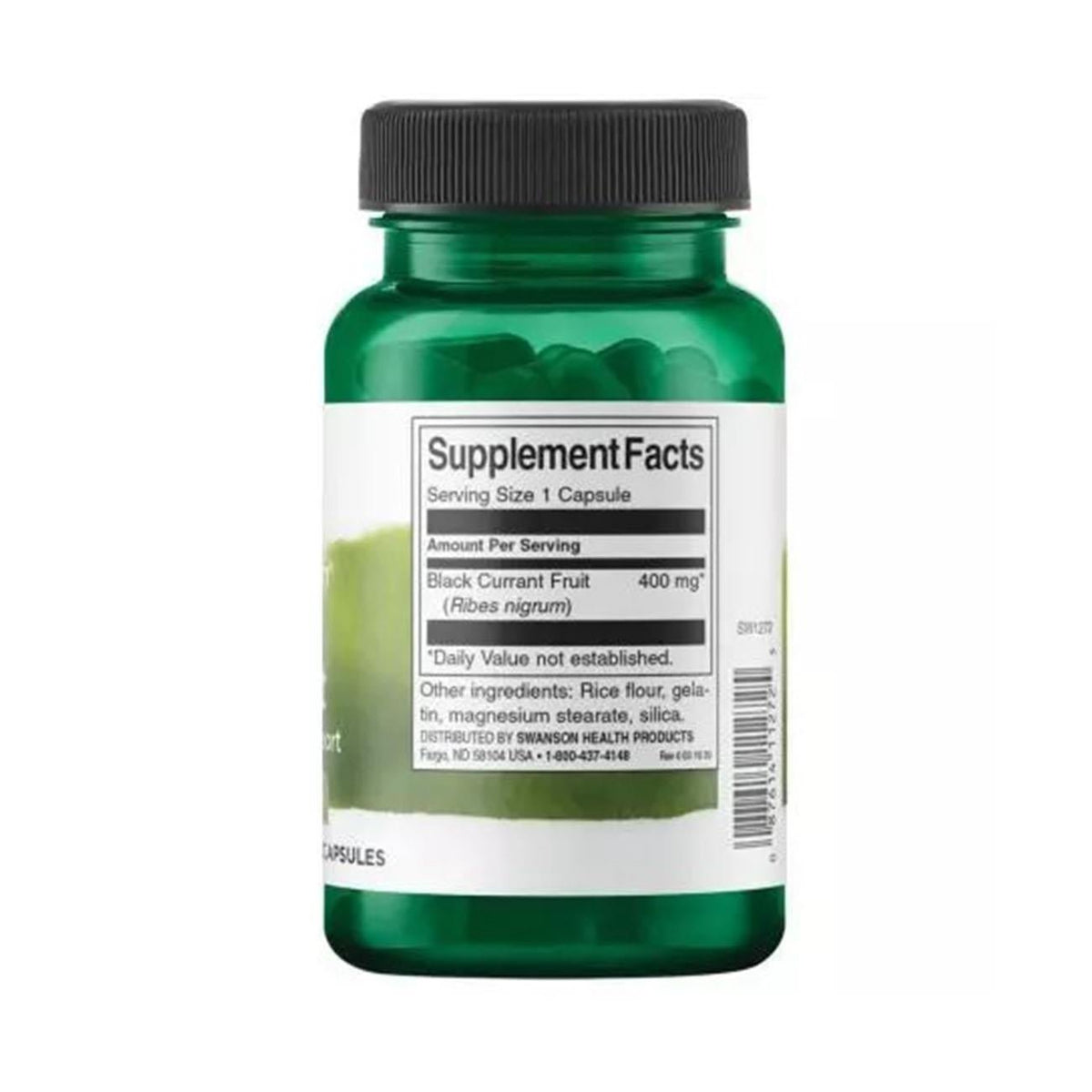 Aronia Black Chokeberry Fruit 400mg 60 caps - Swanson - Herbal supplement - Eco Natural Products