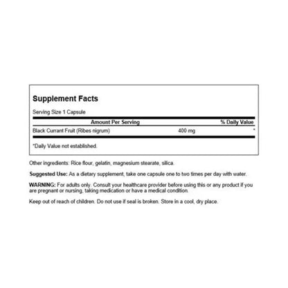 Aronia Black Chokeberry Fruit 400mg 60 caps - Swanson - Herbal supplement - Eco Natural Products