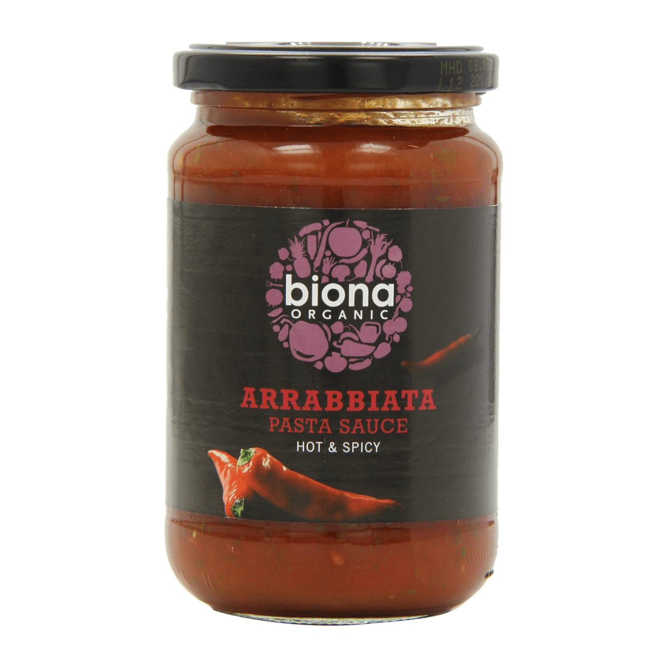 Arrabbiata Pasta Sauce Hot & Spicy 350g - Biona - Pasta Sauce - Eco Natural Products