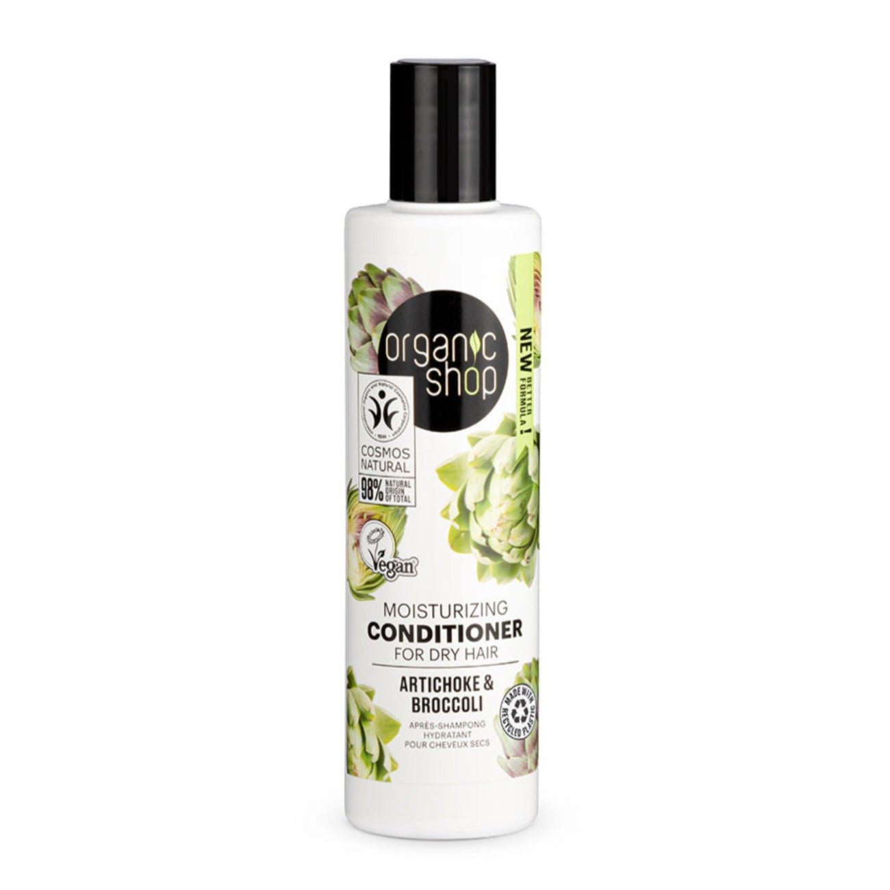 Artichoke and Broccoli Moisturizing Conditioner Dry Hair 280ml - Eco Natural Products - Organic Shop - Conditioner