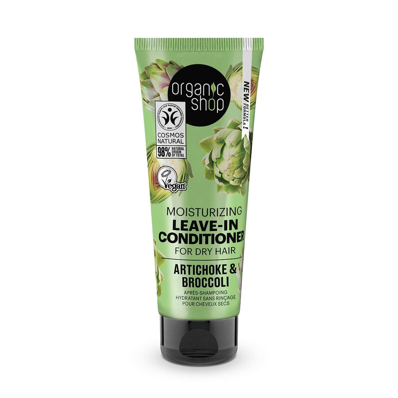 Artichoke and Broccoli Moisturizing Leave - In Conditioner 75ml - Organic Shop - Conditioner - Eco Natural Products