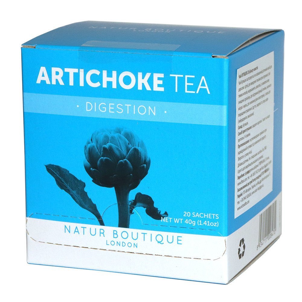 Artichoke Tea 20 Sachets - Natur Boutique - Herbal tea - Eco Natural Products