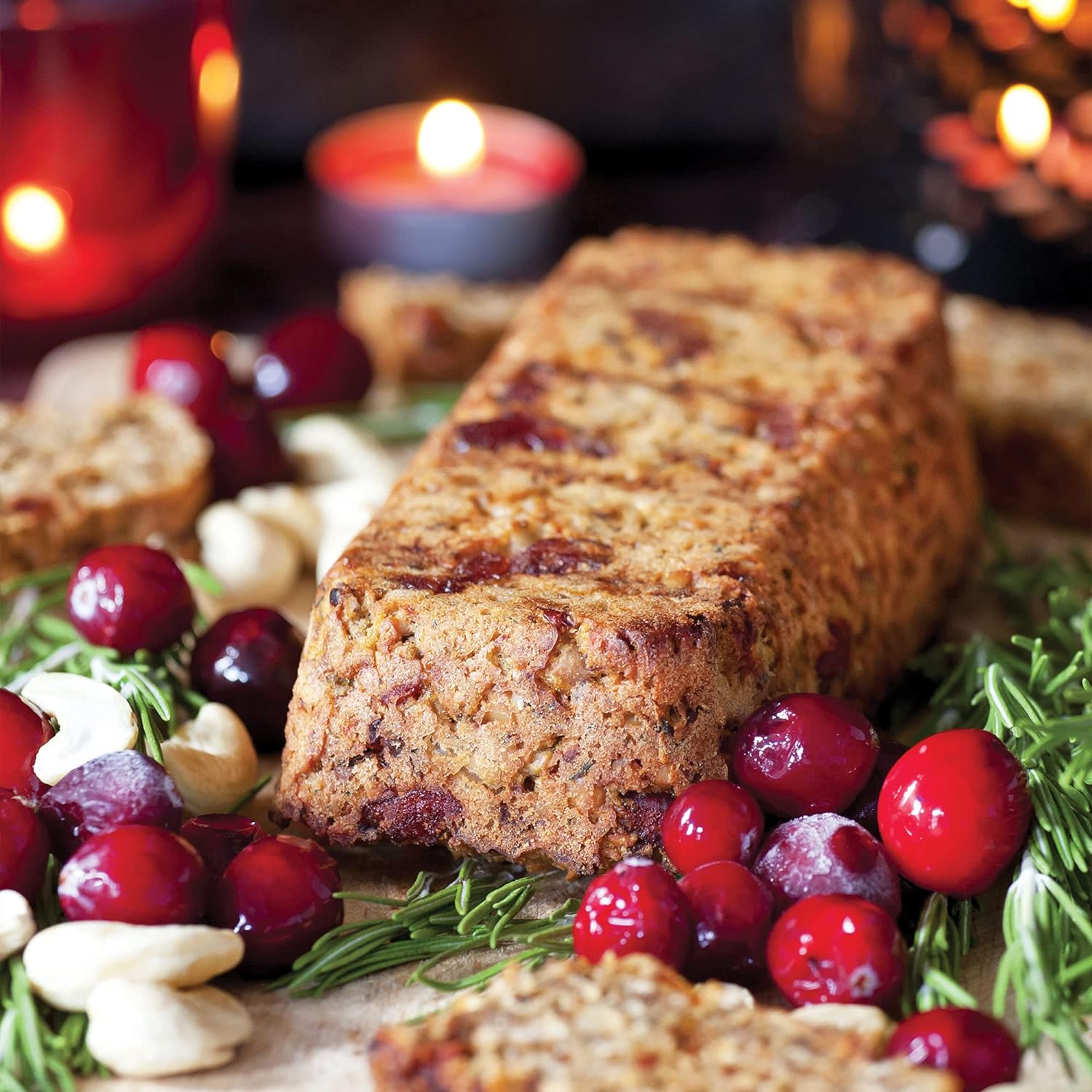 Artisan Cashew & Cranberry Grains Nut Roast 200g - Eco Natural Products - Artisan Grains - Nut Roasts