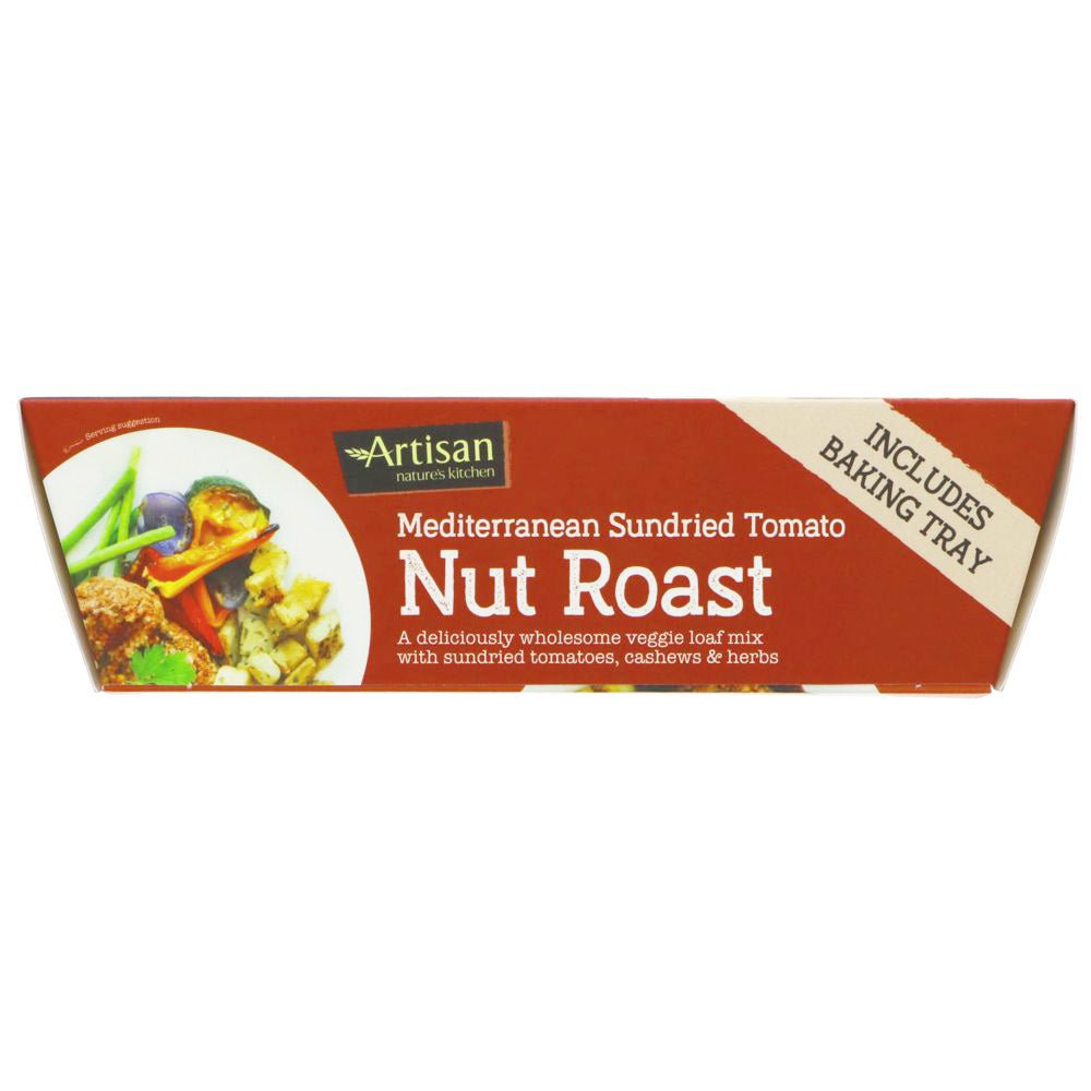 Artisan Sundried Tomato Grains Nut Roast 200g - Artisan Grains - Nut Roasts - Eco Natural Products