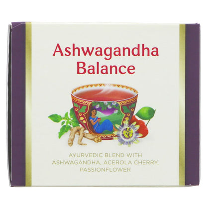 Ashwagandha Balance Organic Tea 17 Bags - Yogi Tea - Herbal Tea - Eco Natural Products