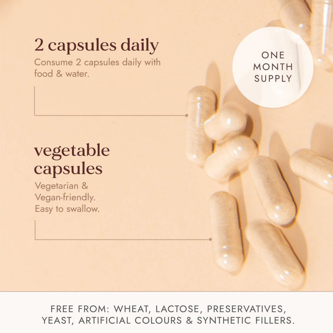 Ashwagandha Extract Vegan MCT High Strength 60 Capsule - Fushi Wellbeing - Herbal Supplements - Fushi Wellbeing
