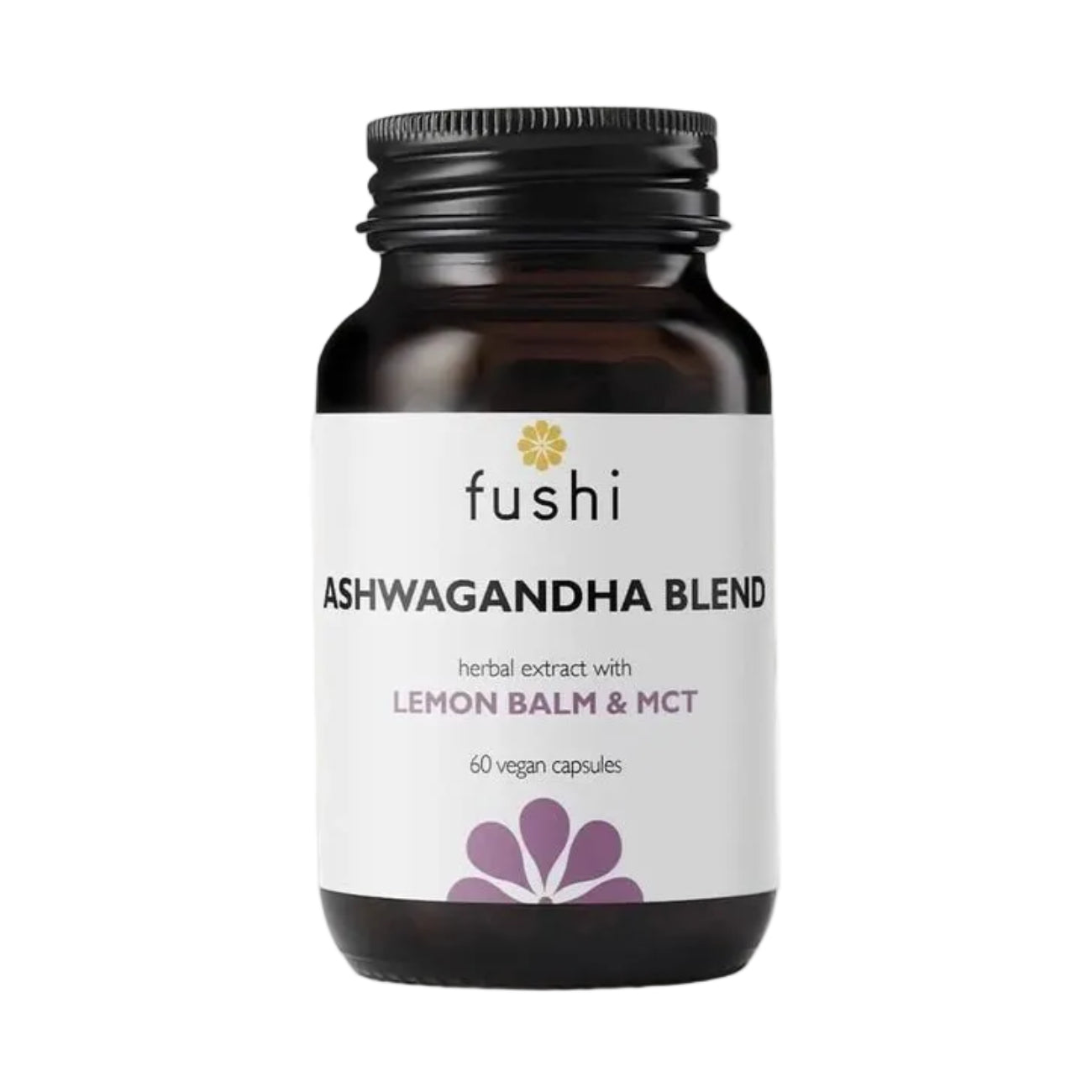 Ashwagandha Extract Vegan MCT High Strength 60 Capsule - Fushi Wellbeing - Herbal Supplements - Fushi Wellbeing