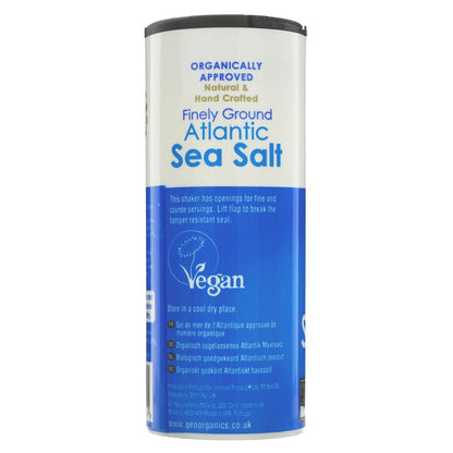 Atlantic Sea Salt Fine Ground 500g - Geo Organics - Sea Salt - Eco Natural Products