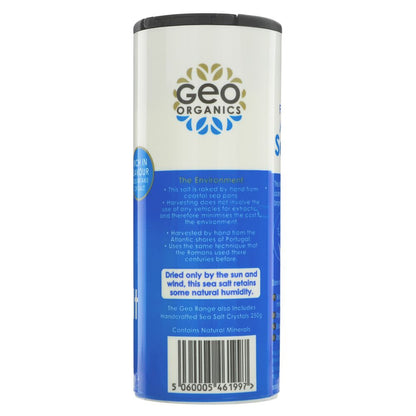 Atlantic Sea Salt Fine Ground 500g - Geo Organics - Sea Salt - Eco Natural Products