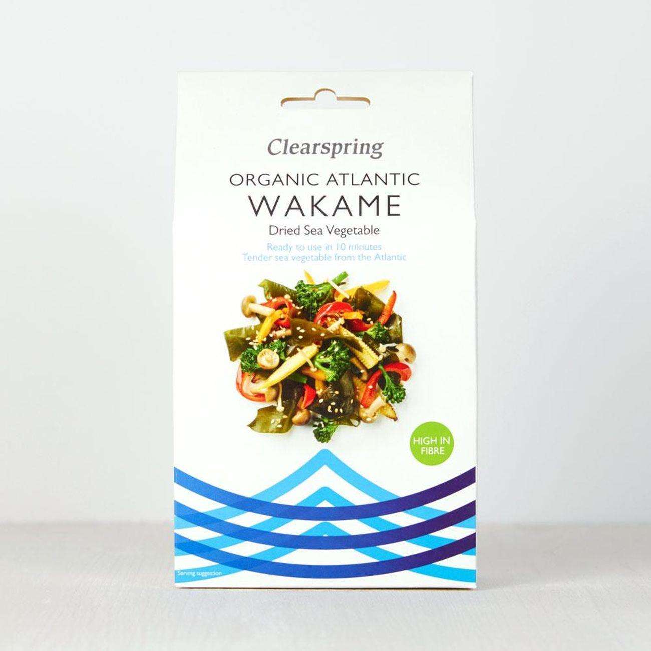 Atlantic Wakame Dried Sea Vegetable 25g - Clearspring - Dried Sea Vegetable - Eco Natural Products