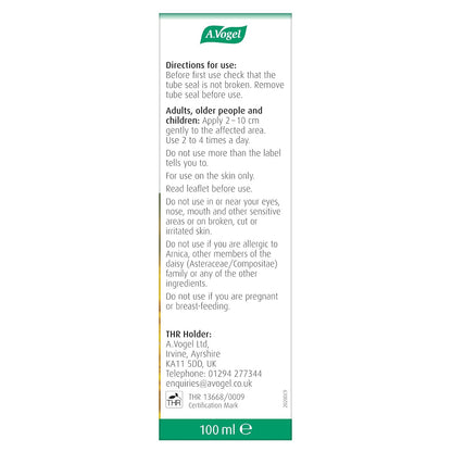 Atrogel Arnica Gel 100g - A. Vogel - Cream - Eco Natural Products