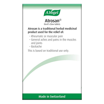 Atrosan Devil's Claw 60 Tabs - A. Vogel - Herbal Supplement - Eco Natural Products