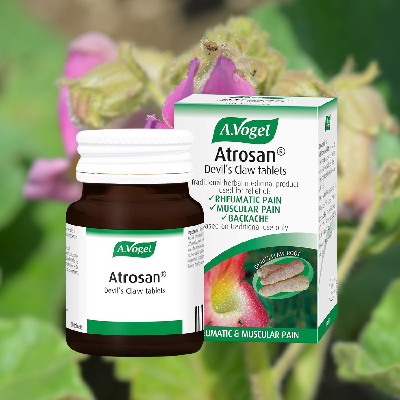 Atrosan Devil's Claw 60 Tabs - A. Vogel - Herbal Supplement - Eco Natural Products