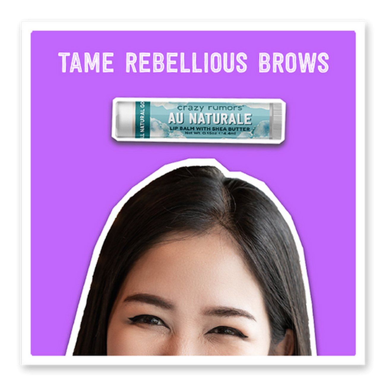 Au Naturale Fragrance Free Lip Balm 4ml - Crazy Rumors - Lip Balms & Treatments - Eco Natural Products