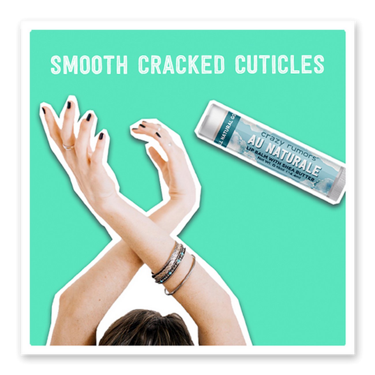 Au Naturale Fragrance Free Lip Balm 4ml - Crazy Rumors - Lip Balms & Treatments - Eco Natural Products