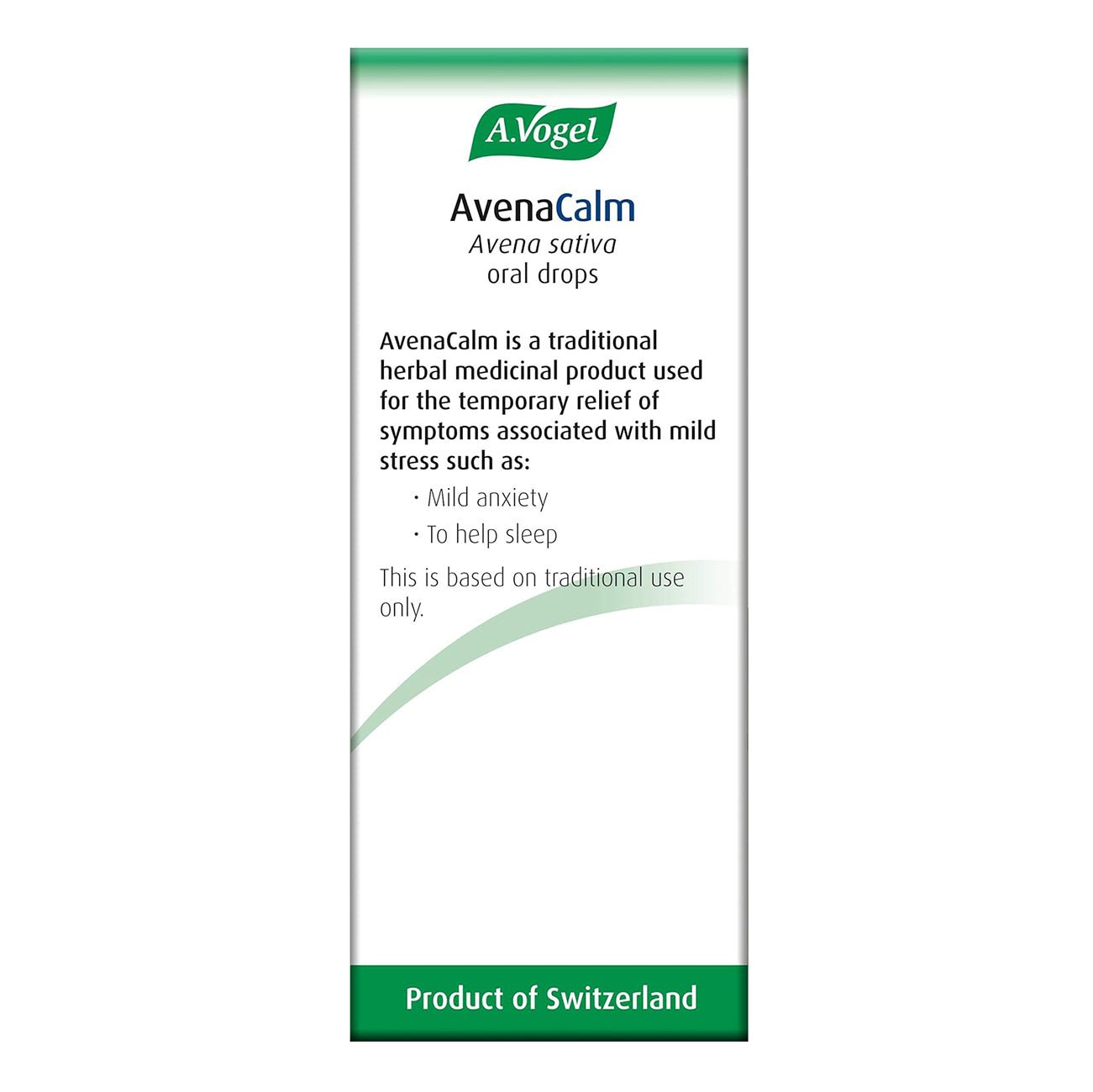 AvenaCalm Avena Sativa Oral Drops 50ml - Eco Natural Products - A. Vogel - Herbal Supplements