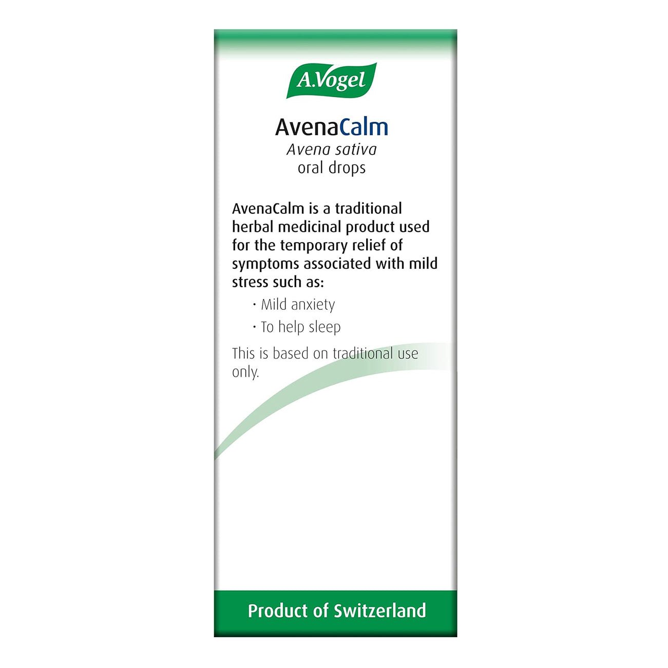 AvenaCalm Avena Sativa Oral Drops 50ml - A. Vogel - Herbal Supplements - Eco Natural Products
