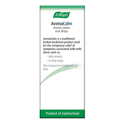 AvenaCalm Avena Sativa Oral Drops 50ml - A. Vogel - Herbal Supplements - Eco Natural Products