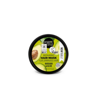 Avocado and Olive Repair Hair Mask Express 250ml - Organic Shop - Hair mask - Eco Natural Products