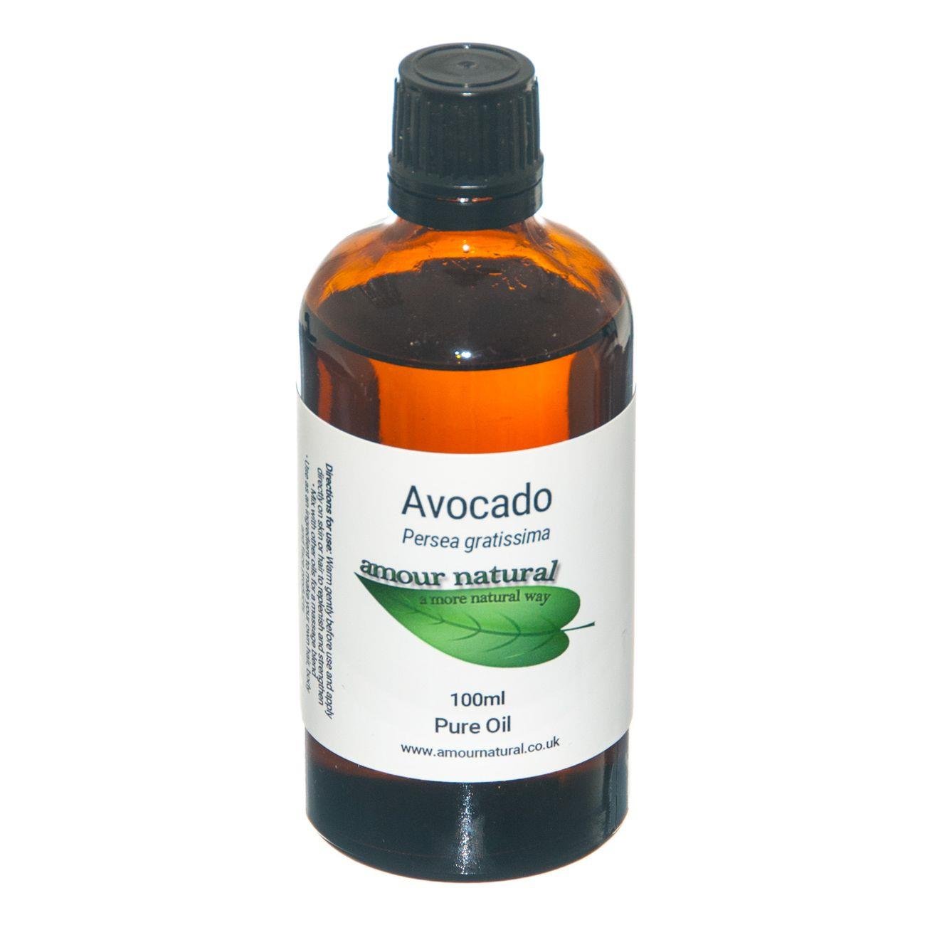 Avocado Oil 100ml - Amour Natural - Avocado Oil - Eco Natural Products
