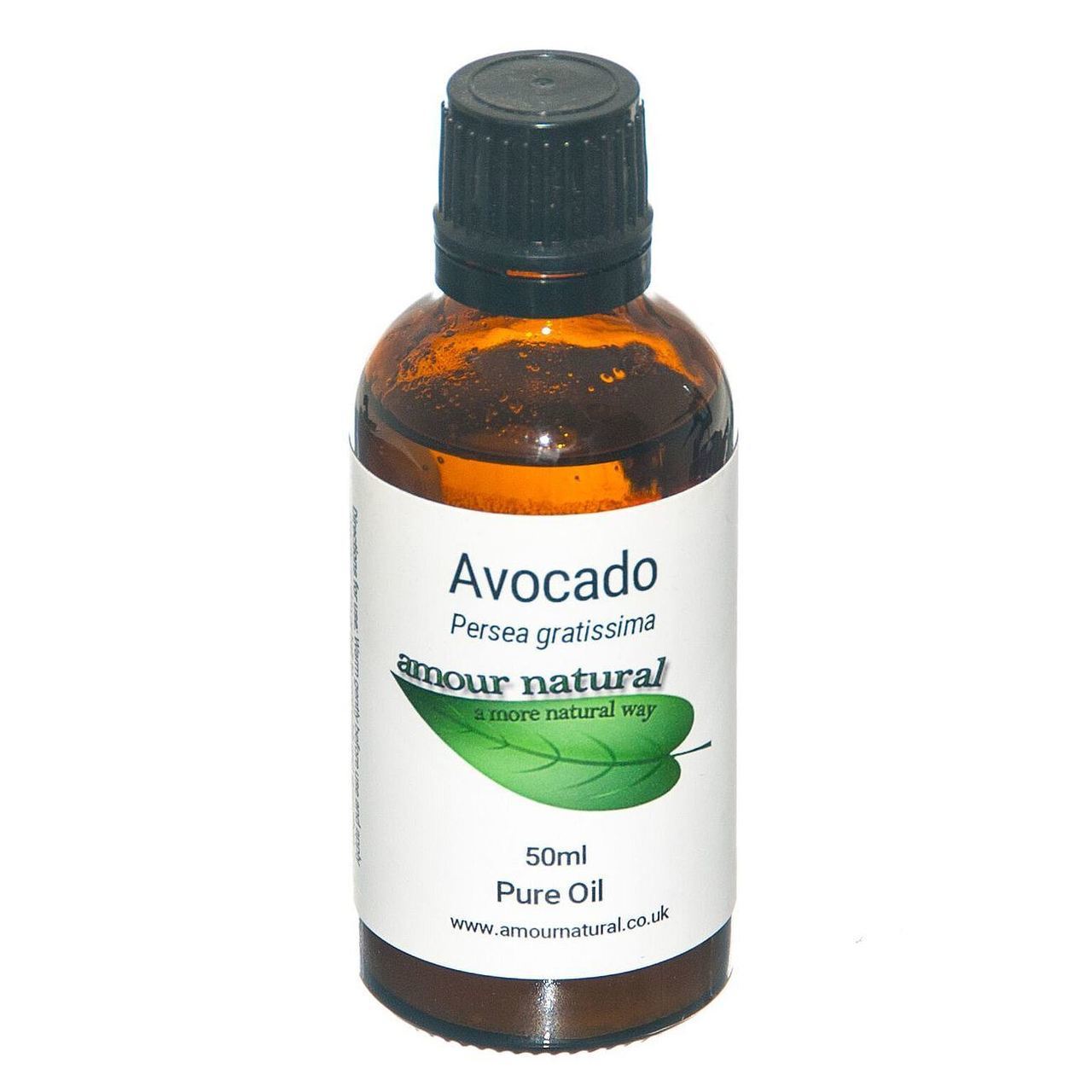 Avocado Pure Oil with Pippete 50ml - Amour Natural - Avocado Oil - Eco Natural Products