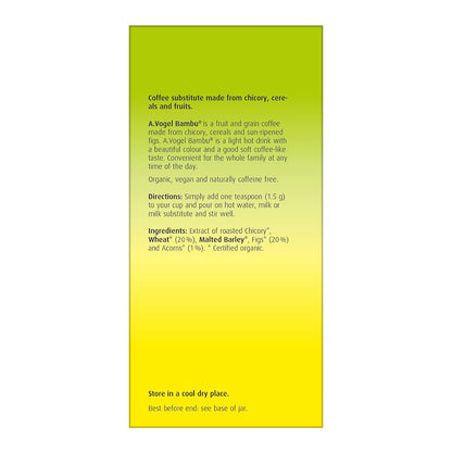 A.Vogel Bambu Instant Coffee Substitute 200g - A. Vogel - Coffee Substitute - Eco Natural Products