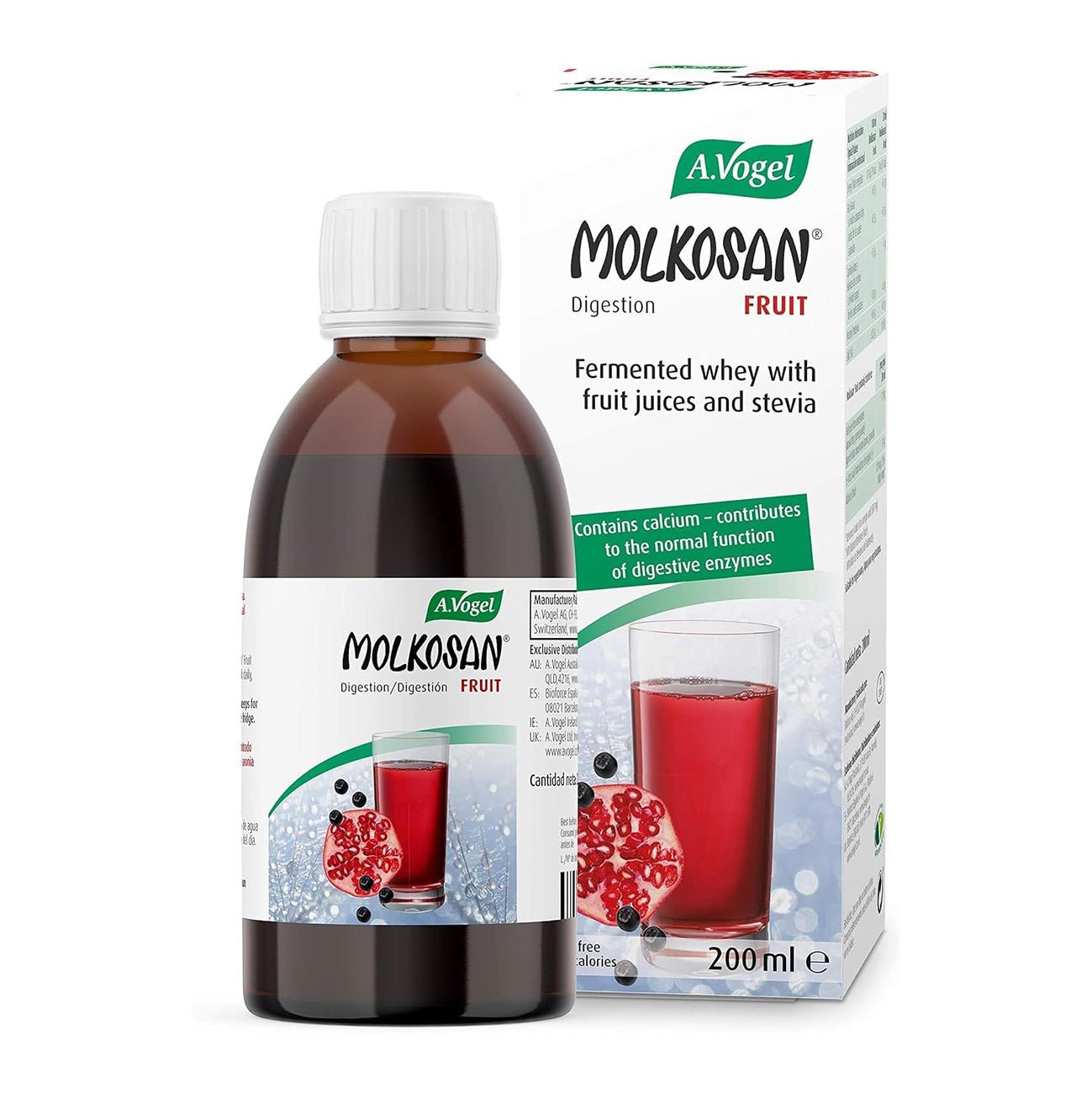 A.Vogel Fruit Molkosan 200ml - A. Vogel - Natural remedies - Eco Natural Products