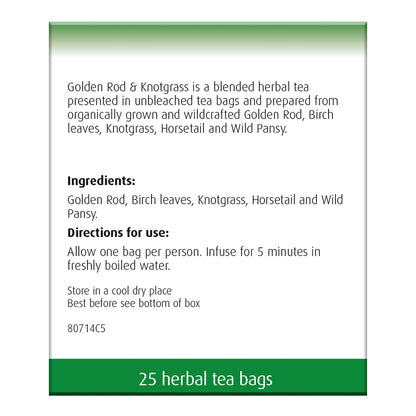 A.Vogel Golden Rod & Knotgrass Cleansing Herb Tea 25x2g - A. Vogel - Tea - Eco Natural Products