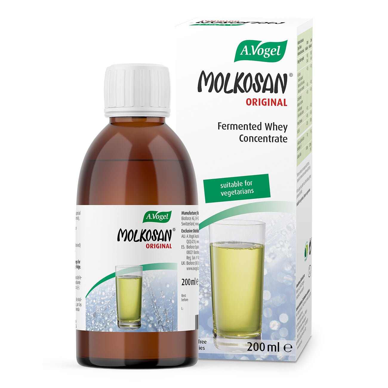 A.Vogel Original Molkosan 200ml - A. Vogel - Natural remedies - Eco Natural Products