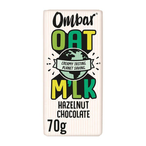 Organic Oat Milk Hazelnut Chocolate 70g