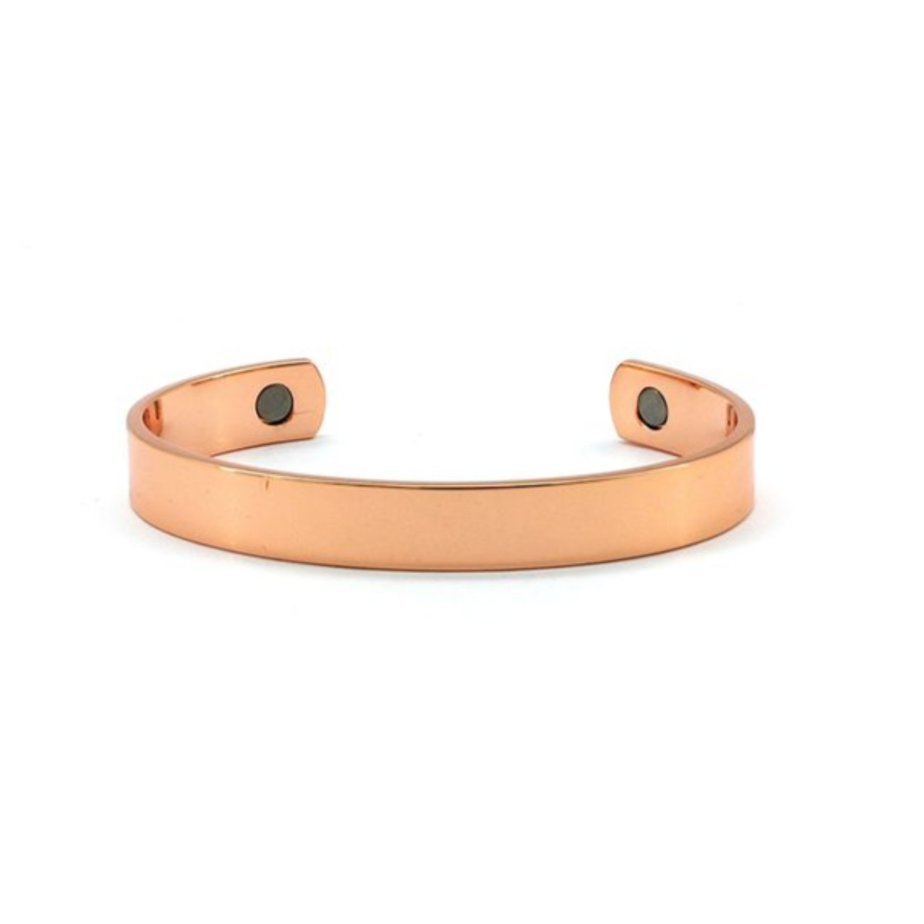 Copper Bangle Heavy Gauge with Magnets 6"