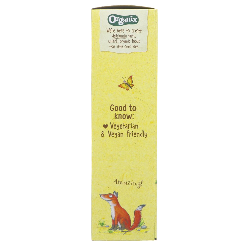 Organix Gruffalo Cocoa & Vanilla Biscuits 5 x 20g side 3 packaging