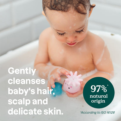 Baby Leaves 2in1 Shampoo & Body Wash Unscented 473ml - Attitude - Body Wash - Eco Natural Products